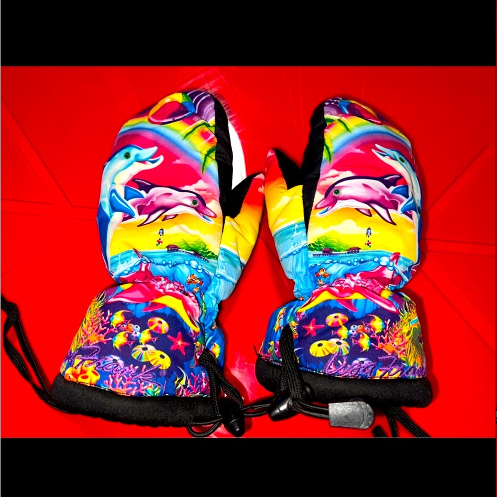 Lisa Frank Dolphin Celtek Mittens